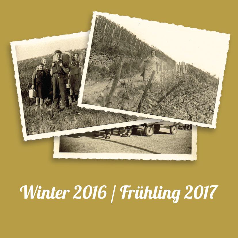 Weinkarte Winter 2016 / Frühling 2017